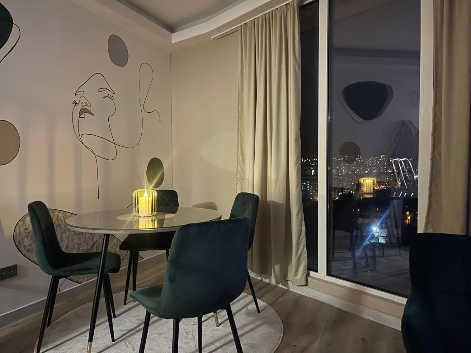Appartamento Sky Lux Point Skopje Esterno foto