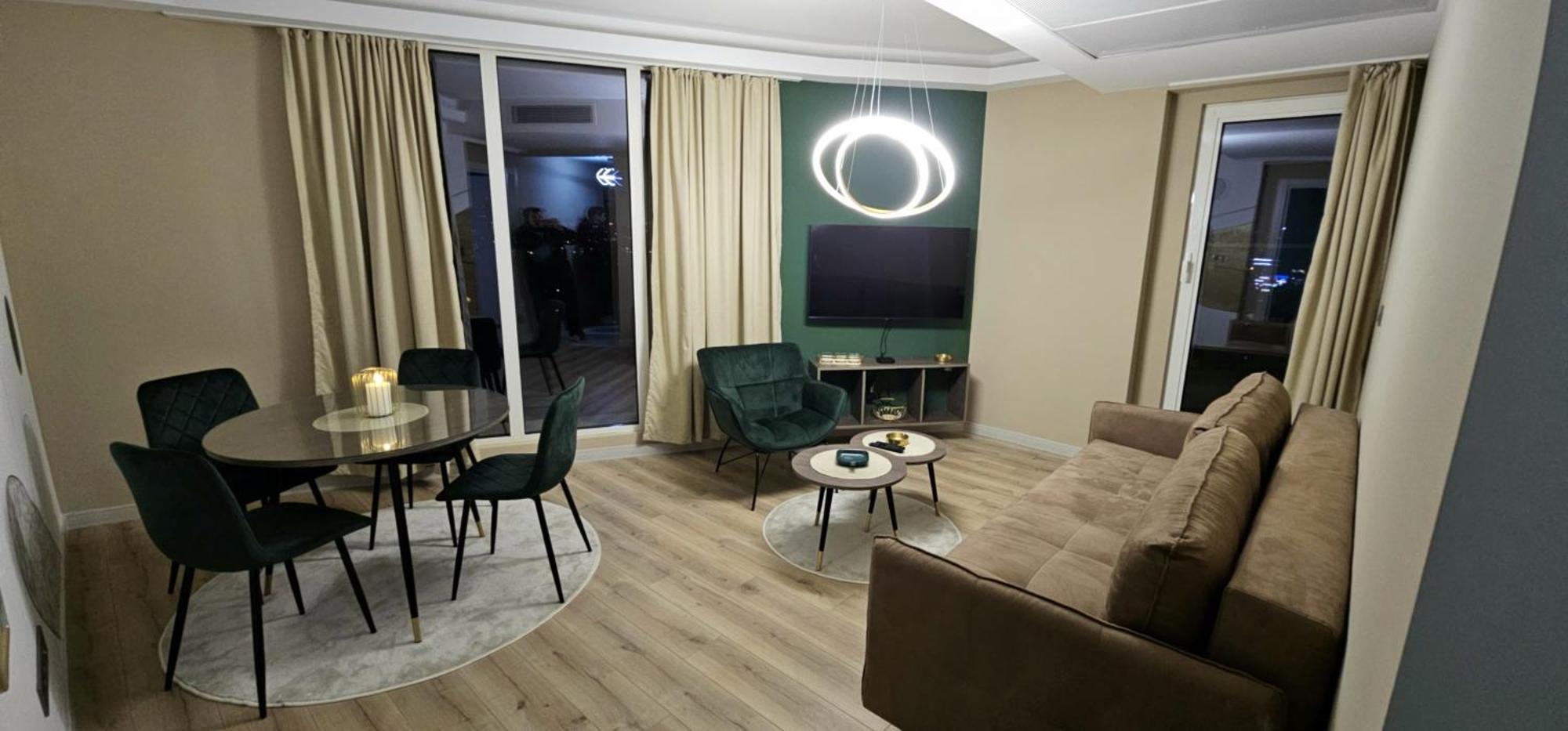 Appartamento Sky Lux Point Skopje Esterno foto