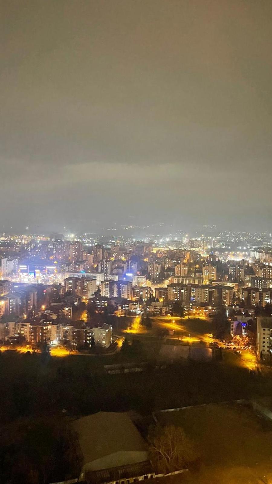 Appartamento Sky Lux Point Skopje Esterno foto